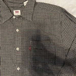 Levis long sleeve flannel size meduim